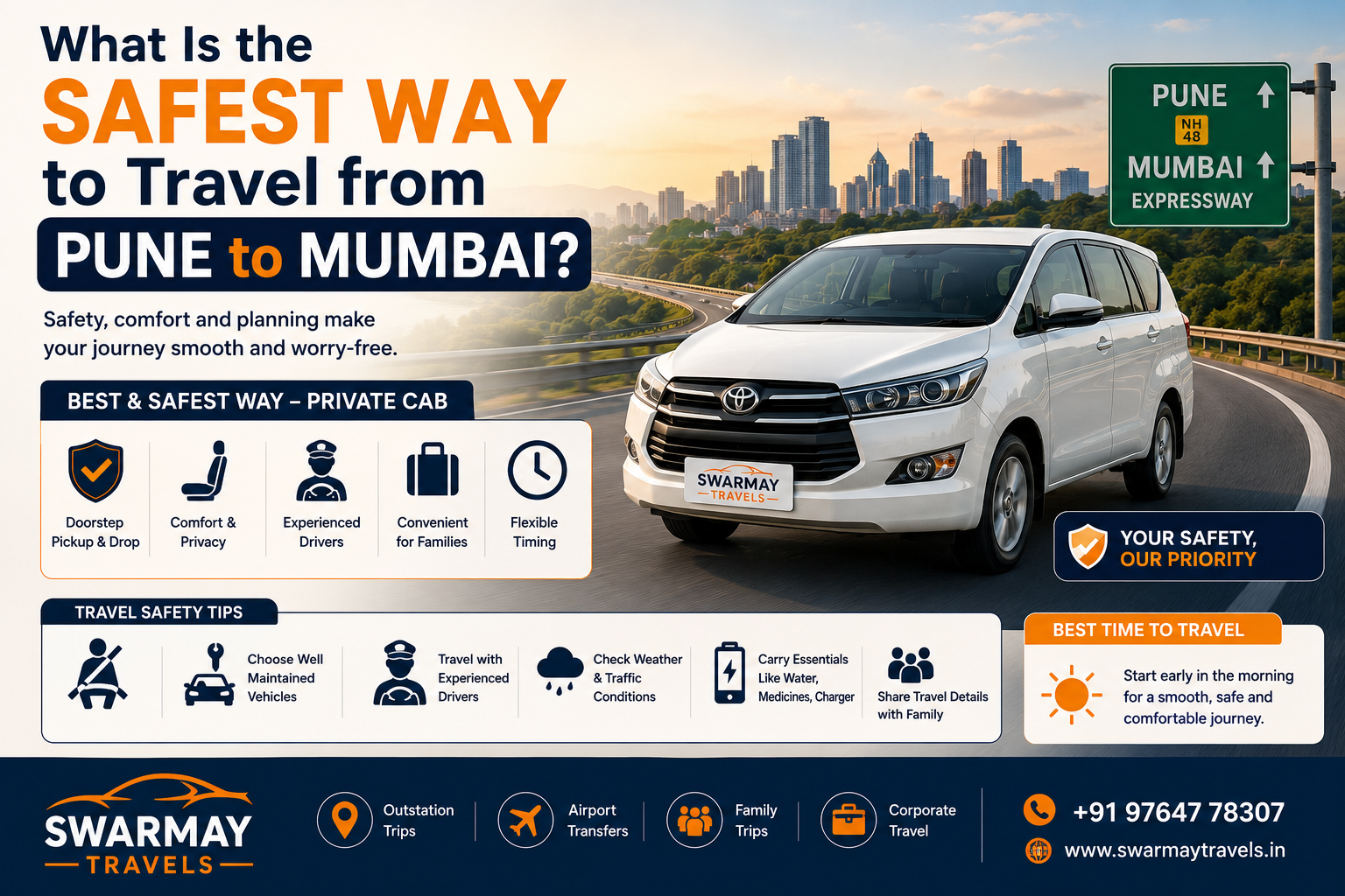 What Is the Safest Way to Travel from Pune to Mumbai?